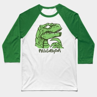 Philosoraptor Meme Baseball T-Shirt